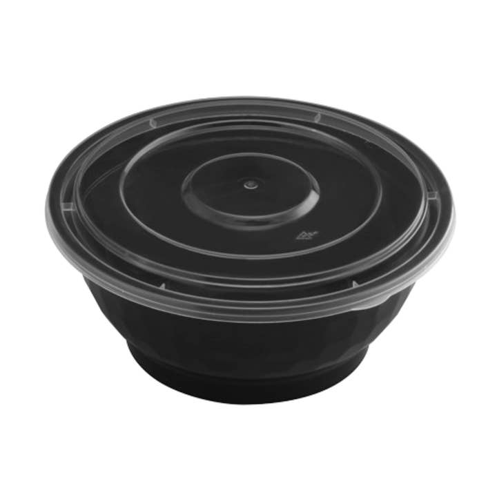 ProTakeOut, 36 oz Microwave Safe Noodle Bowls with Lids – 120 Pack (40/6) | Heavy-Duty, Reusable & Leak-Proof Containers for Hot & Cold Meals, Catering & Take-Out for wholesale by ProTakeOut