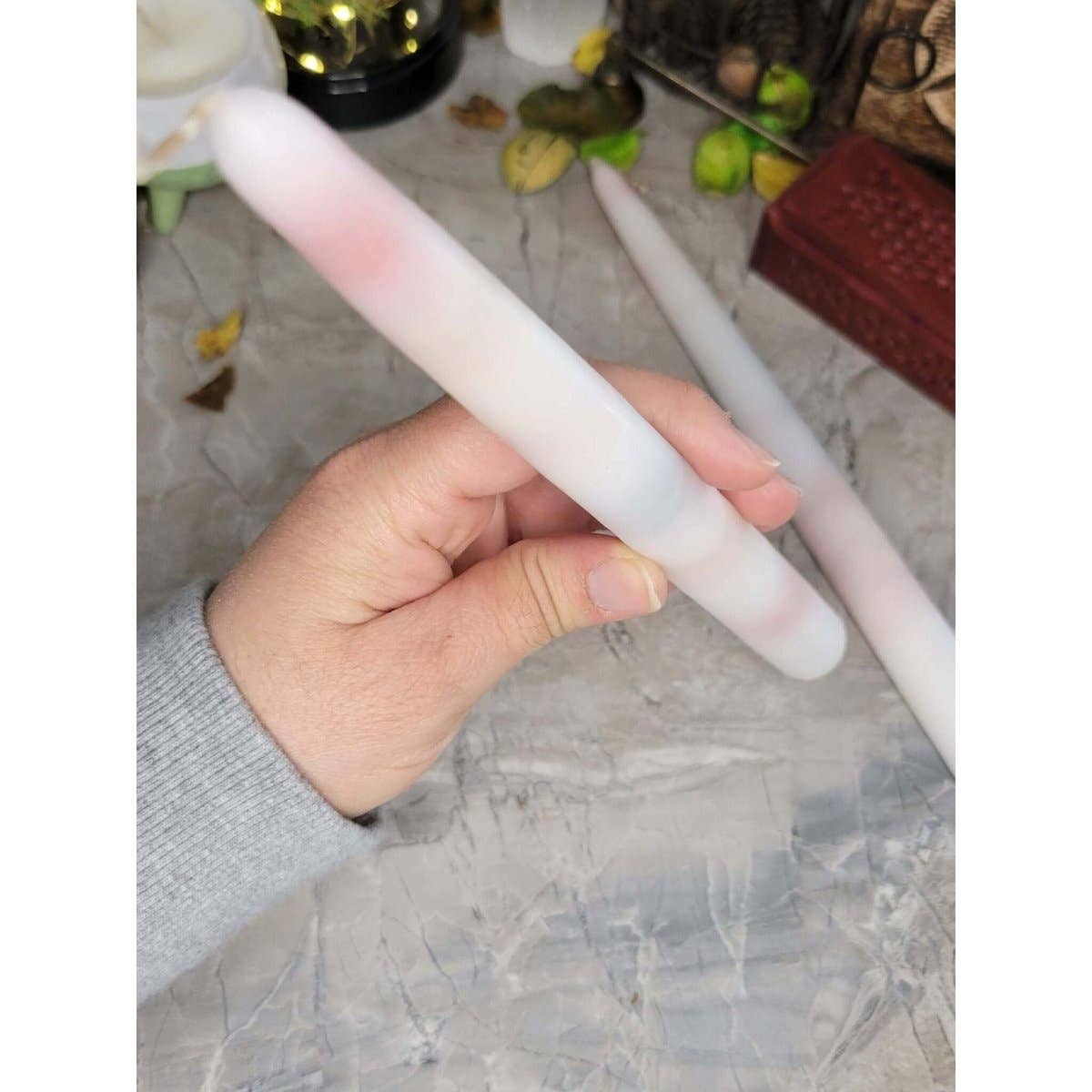 My Magic Place Shop - Wholesale Tapered Candle/Candlestick - Multi-Color Drip Taper Candles/ Color Taper Candles/ Pack of3