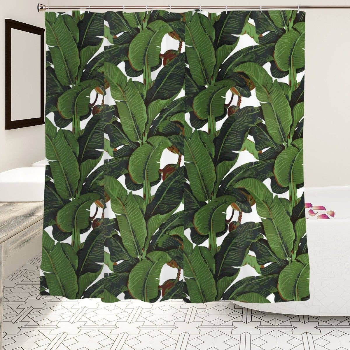 Wallpapers4Beginners – wholesale Shower curtain – Tenda da doccia con banane6