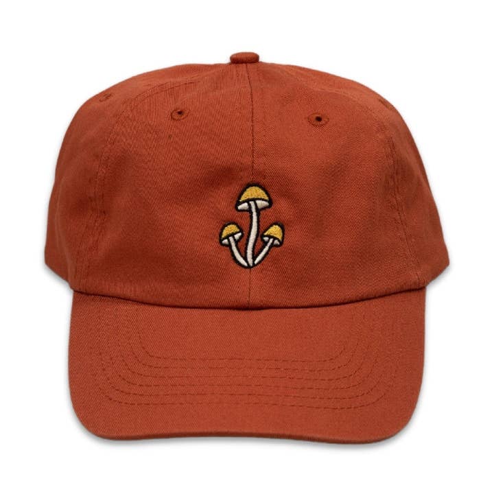 Keep Nature Wild - Wholesale Baseball cap – Unisex - Shroom Dad Hat | Burnt Orange0
