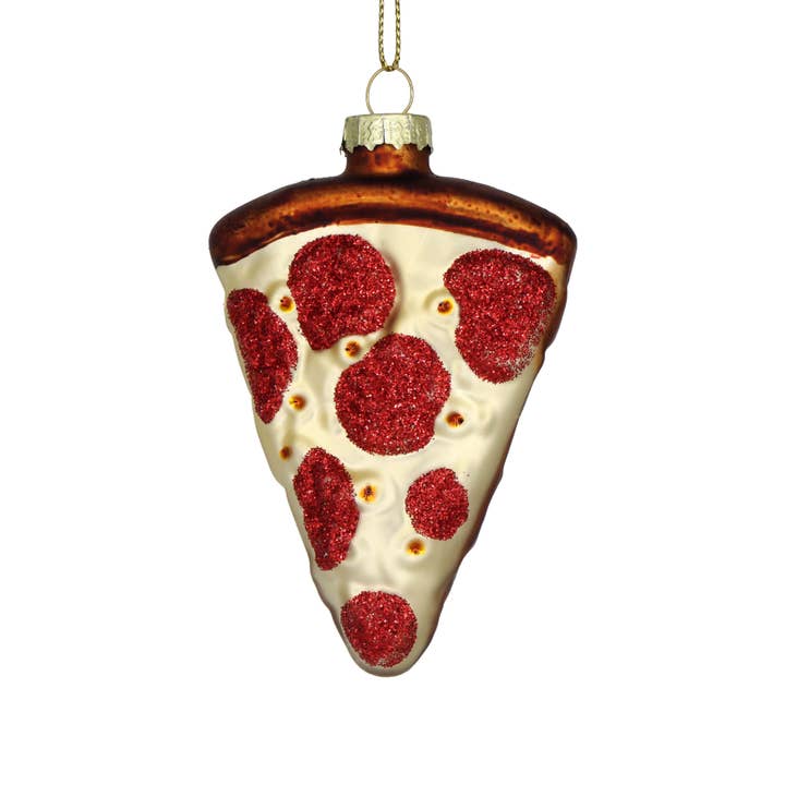 Chive - Wholesale Ornament - Christmas Ornament Glass Handmade Pizza Slice 108 Styles