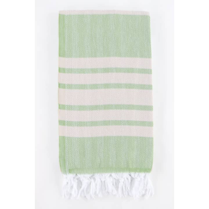 Asciugamano con motivo a spina di pesce turca. per la vendita all'ingrosso da parte di TURKISH LINEN & TOWELS