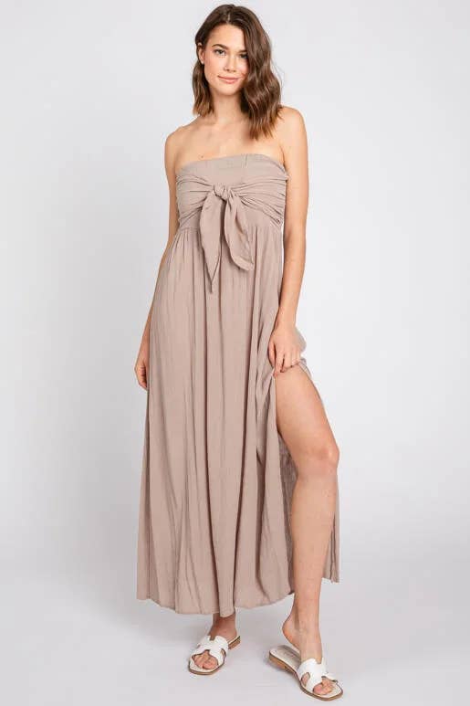 Final Touch - Wholesale Jurk - Dames - Gewassen gesmokte tubejurk