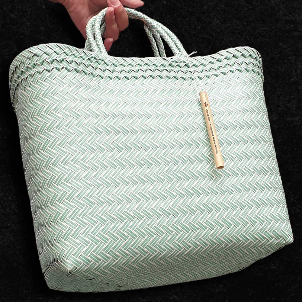 VIE - Wholesale Beach Bag - Recycled Plastic Woven Beach/Tote Bag20