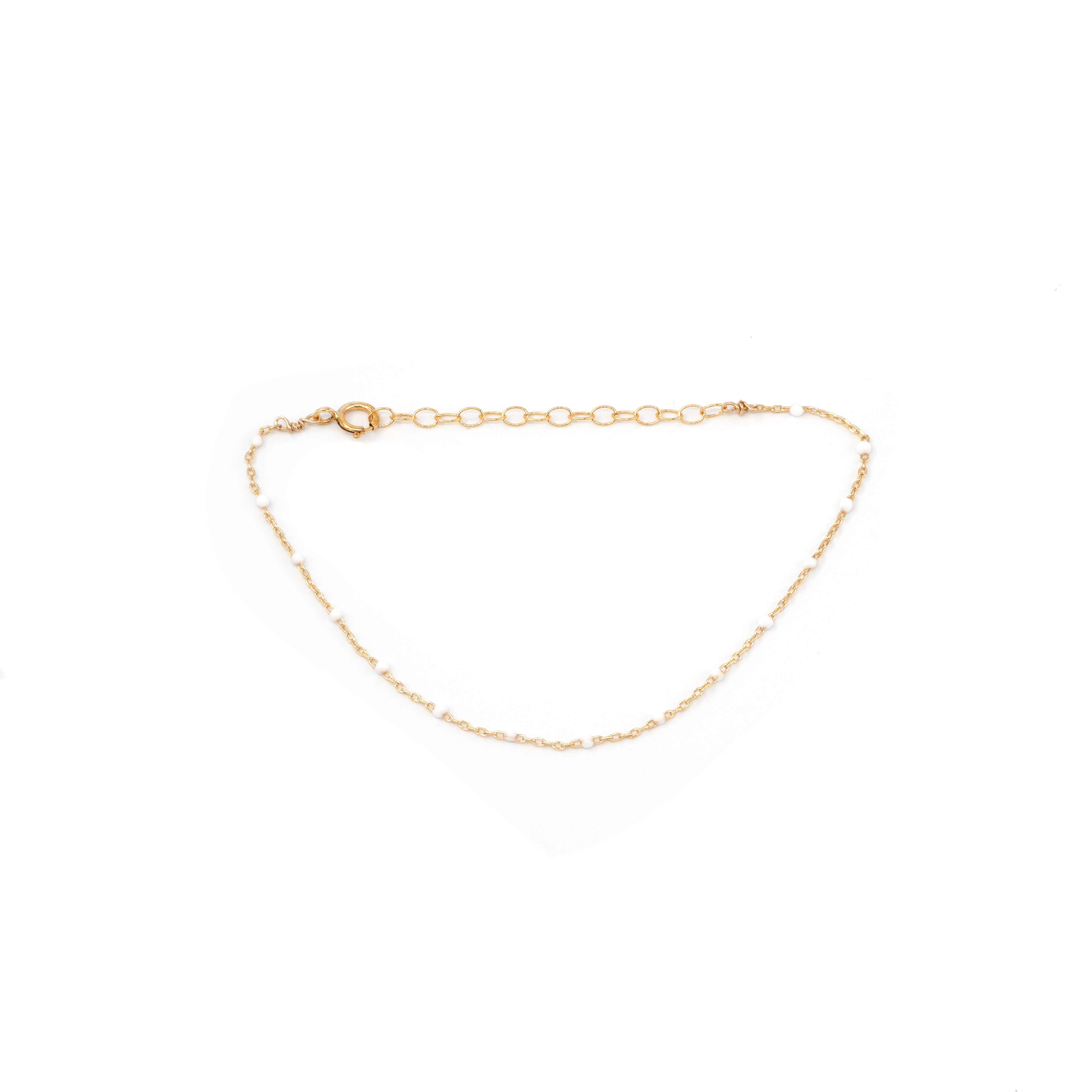 May Martin - Wholesale Link & Chain Bracelet - Enamel & Gold Bracelet6