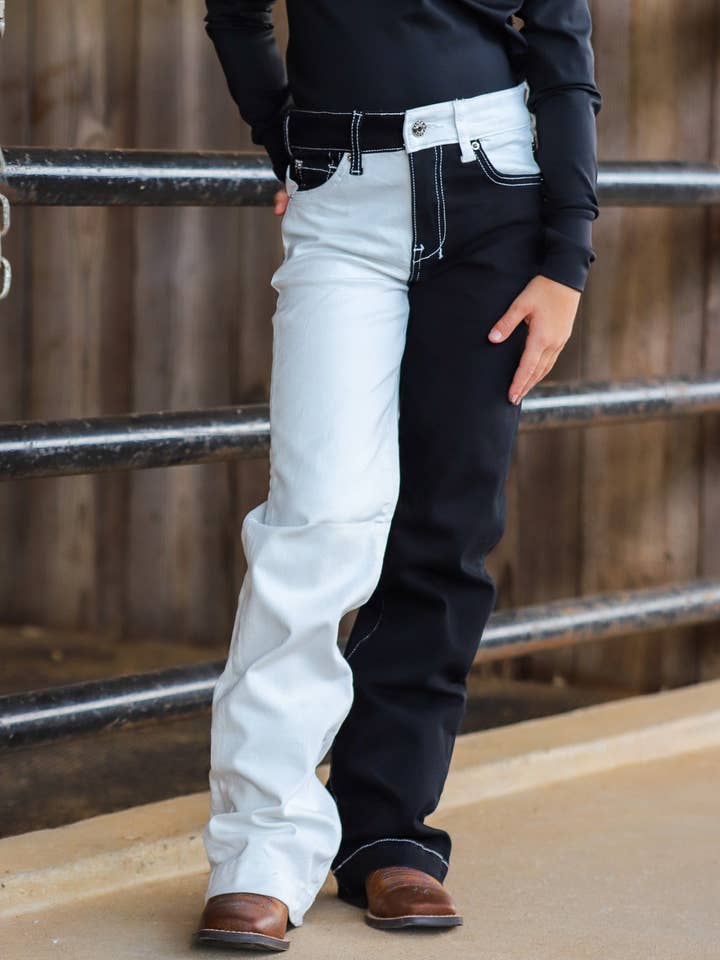 *YOUTH* BROOKS SIGNATURE TROUSER DENIM for wholesale by Ranch Dress'n