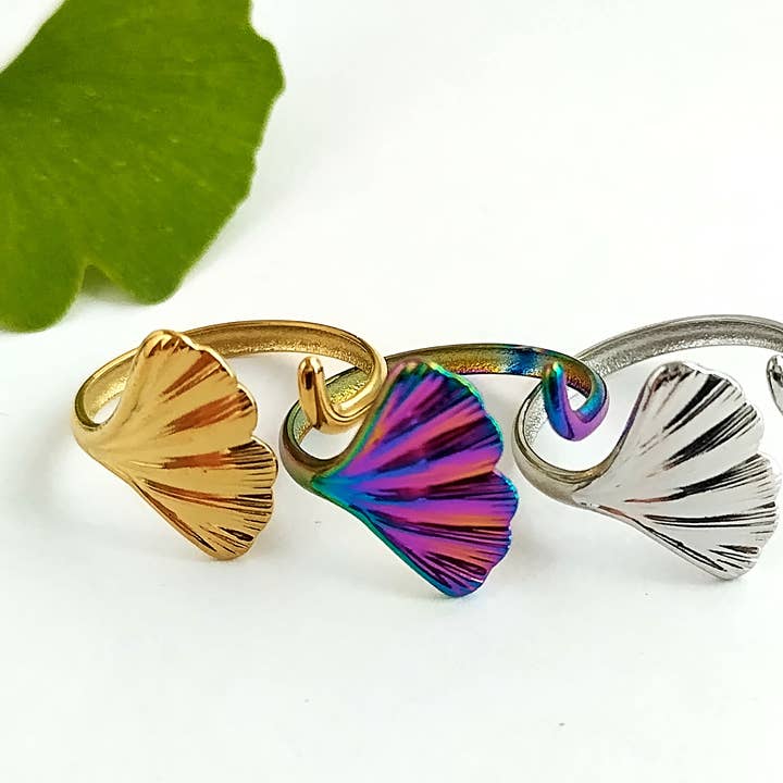 Ginkgo Ring, Nature Ring, Costume Ring and other Purchase Wholesale gingko. Free Returns & Net 60 Terms on Faire trending on Faire.