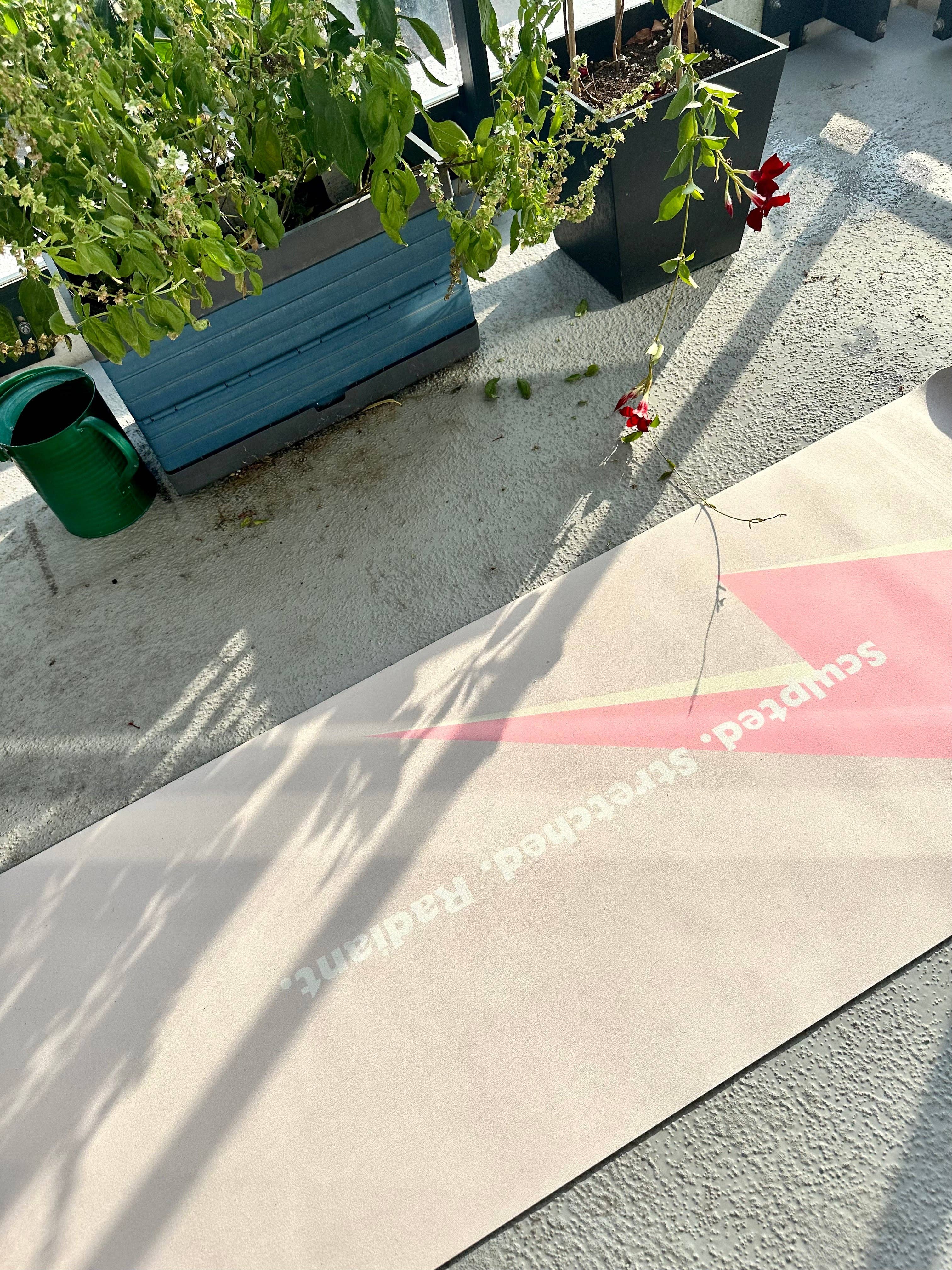 MARA BODY - Yoga Mats, Pilates Reformer Mats & Yoga Towels – wholesale Yoga mat – MOTIVATE - Wellness Yoga Rug Mat. Motivational Quote Vegan Suede Yoga Mat.2