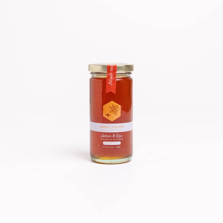 Orange Blossom Honey | Raw | 12 oz for wholesale by Honey Truck Company