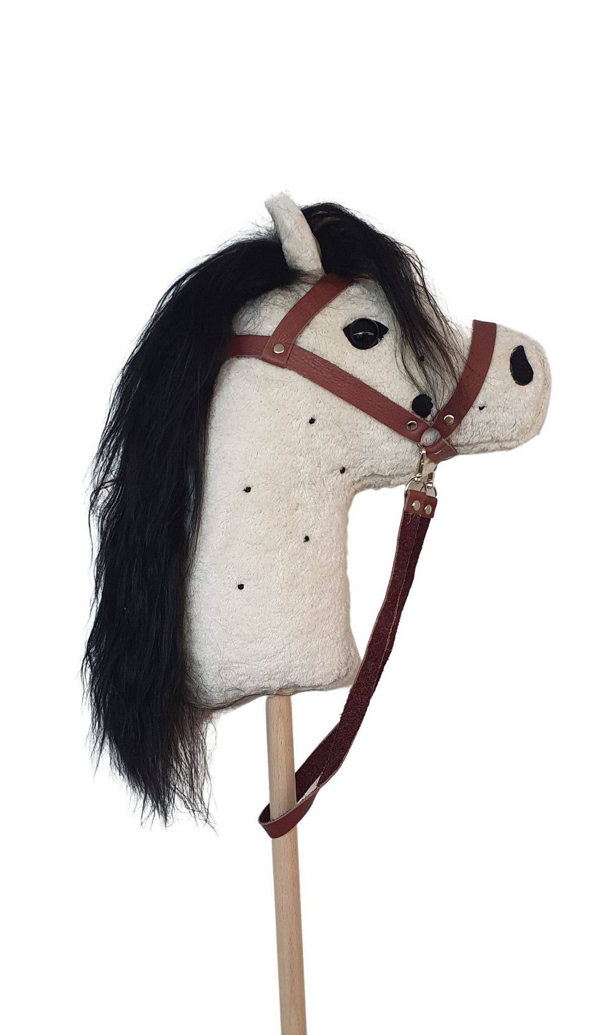 Pat & Patty - Wholesale Stuffed/Plush Toy - Kids & Baby - Organic eco kids mini hobby horse “Dot” /STOKW-3552
