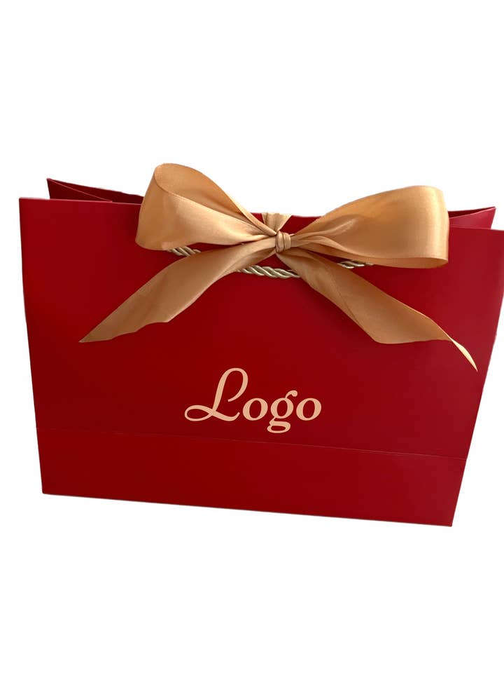 Red Big Gift Bags w Handles for Apparel, Gifts Retails for wholesale by ANYGIFTGOODPACKINGBOX