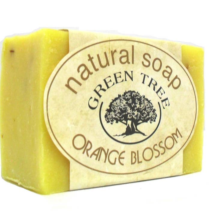 Green Tree - Wholesale Bar Soap - Green Tree Natural Soap 100gr Orange Blossom