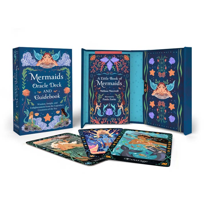 Hachette Book Group - Wholesale Tarot Cards - Mermaids Oracle Deck and Guidebook