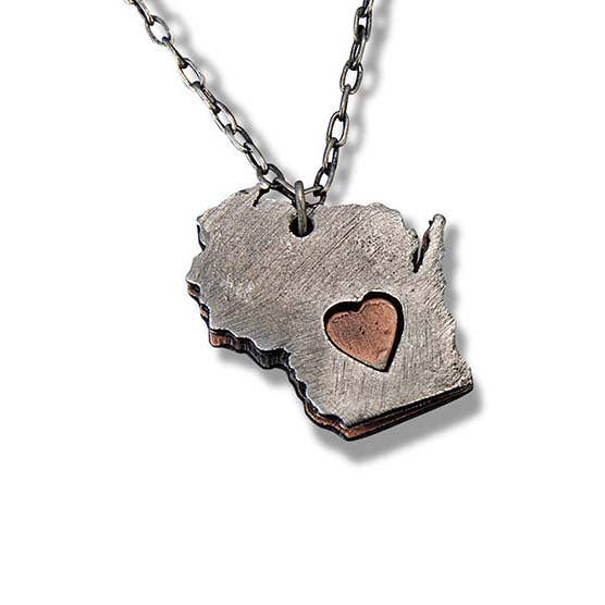 Anju Jewelry - Vente Colliers à pendentif - Home State Jewelry - Collier en étain36