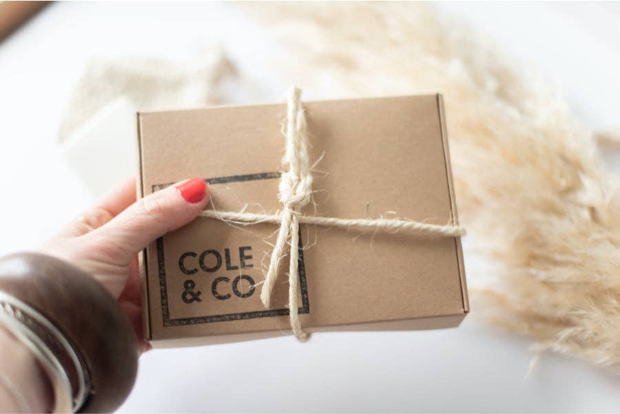 Cole & Co – wholesale Bar Soap – Castile double soap gift box2