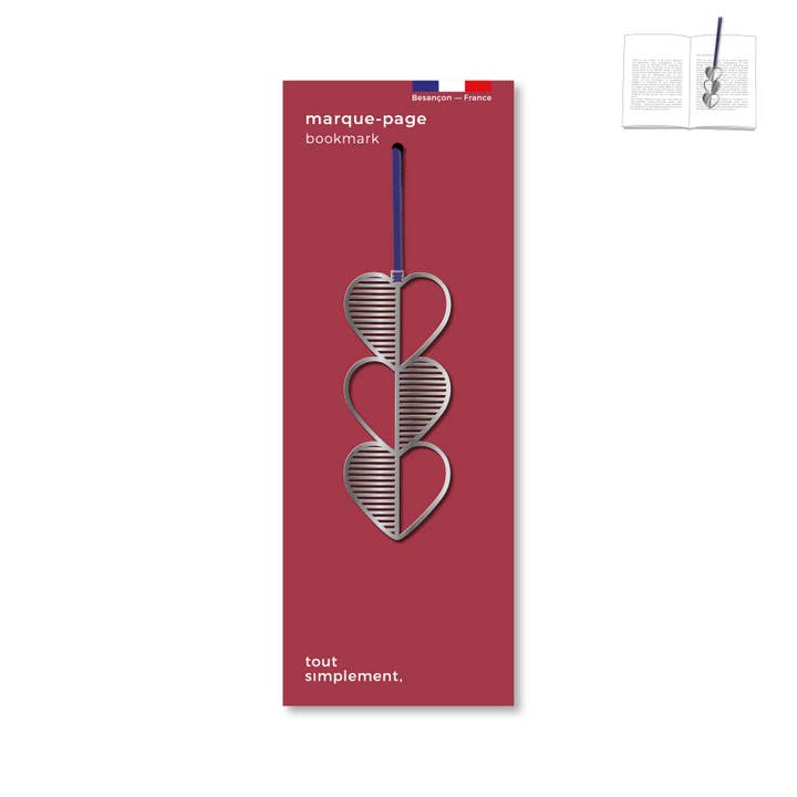 tout simplement – Marcador por atacado – Marcador de coração