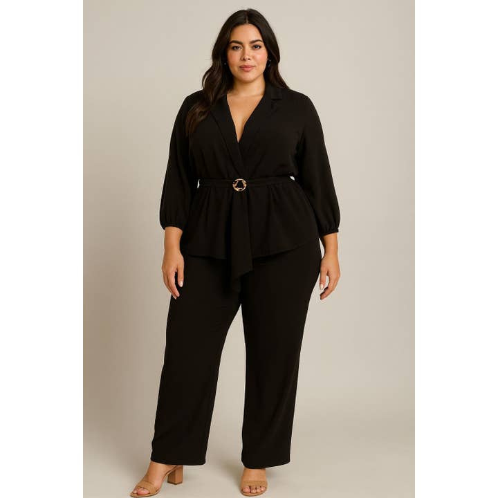 ENSEMBLE PUISSANT CEINTURÉ PLUS ÉLÉGANT pour la vente par Esmeray Clothing