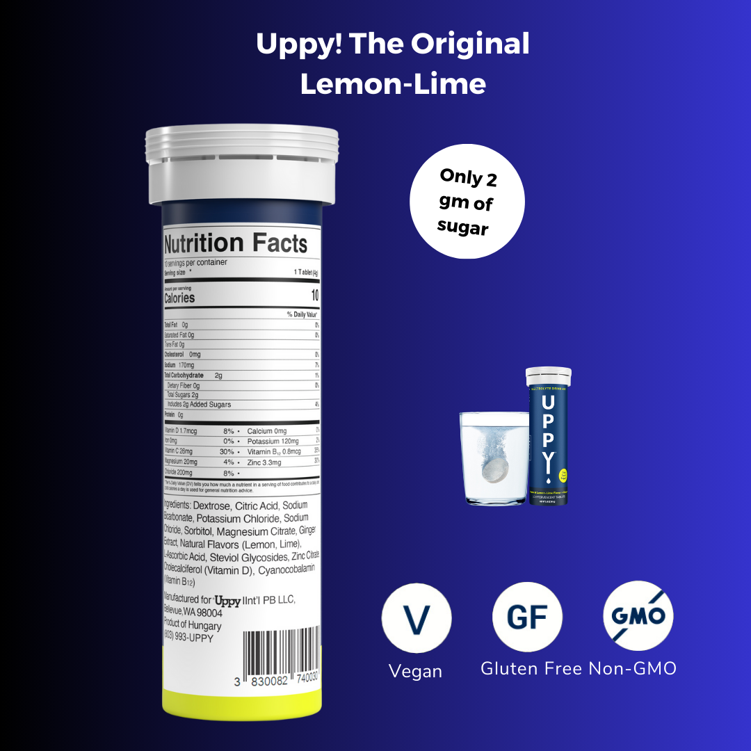 Uppy! Jet Lag Relief Electrolyte Hydration Drink Mix - Wholesale Powdered Health Drink - Uppy! Travel Essential Electrolyte Hydration Drink Mix11