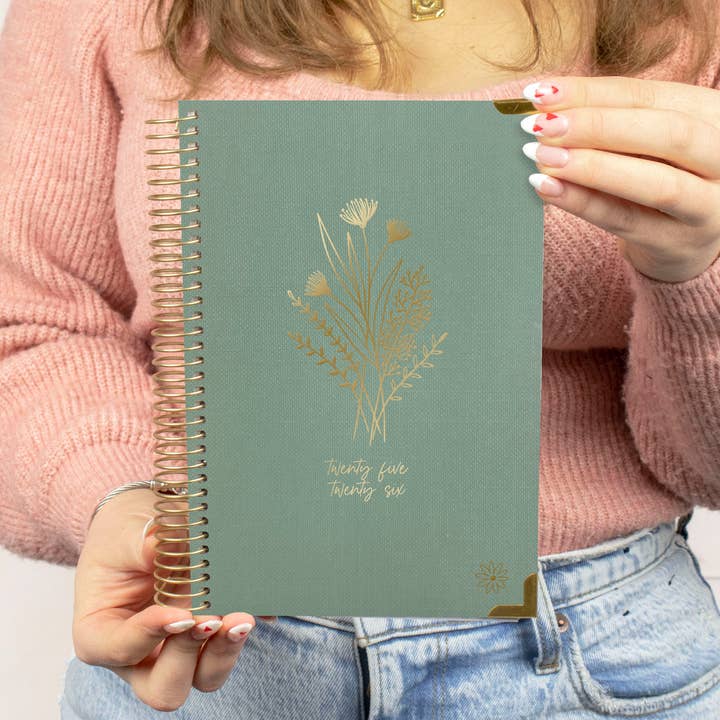 bloom daily planners - Wholesale Planner - 2025-26 Hard Cover Planner, 5x8 size - Choose Design