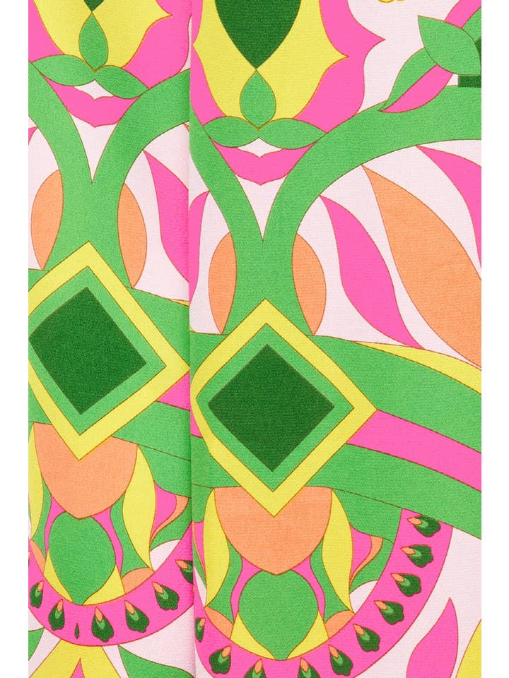 B I G H I T Fashion - Vendita all'ingrosso Tuta intera - Donna - Tuta con stampa geografica HR2021-ROSA4