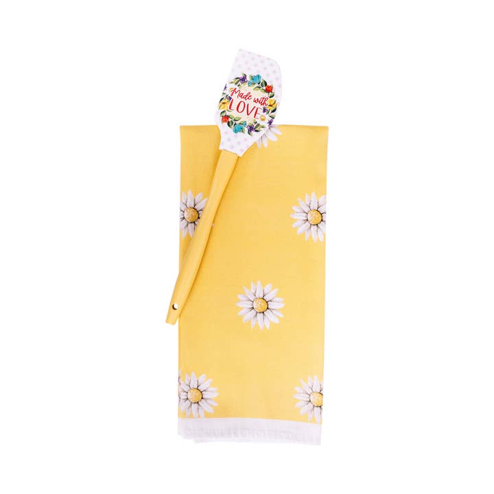 Tea Towel & Spatula Gift Set: Love for wholesale by Divinity Boutique