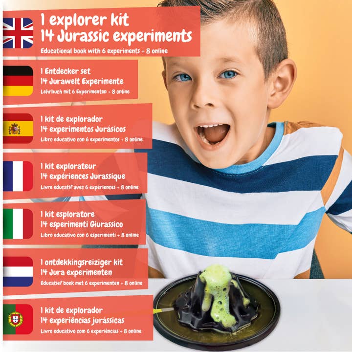 Science4you - Venta al por mayor Conjunto de juguetes - Niños - Jurassic World Explorer - Juguete, juego para niños (7 idiomas)