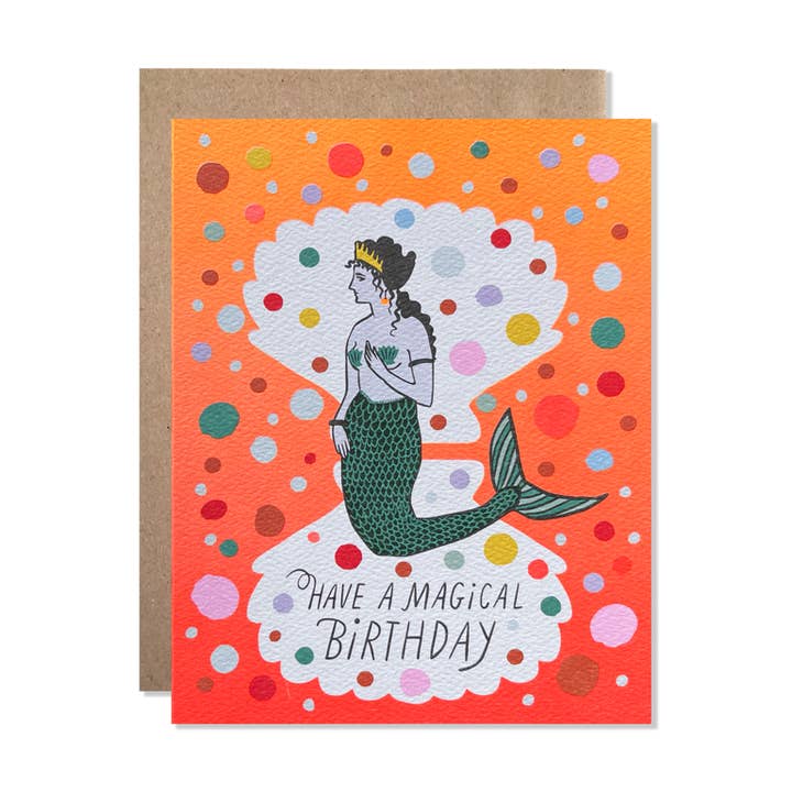 Anniversaire/Sirène d'anniversaire magique pour la vente par Hartland Cards