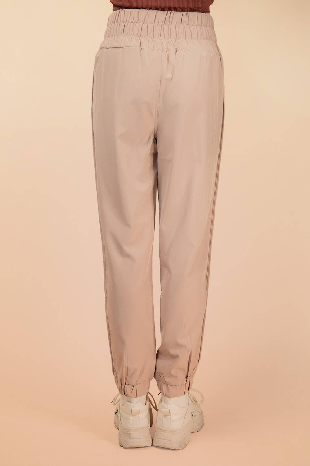 VERY J - Wholesale Athletic Sweatpants/Joggers - Women's - NP70063-Elasticized waist jogger pants28