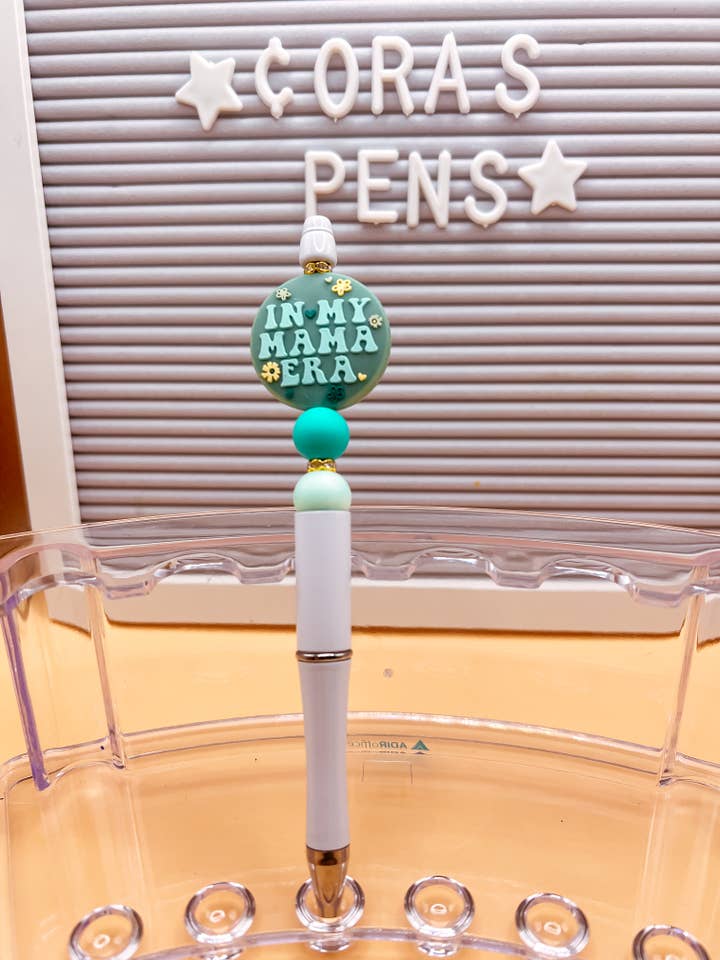 Stylo Mama Era (vert menthe) pour la vente par Cora’s Pens