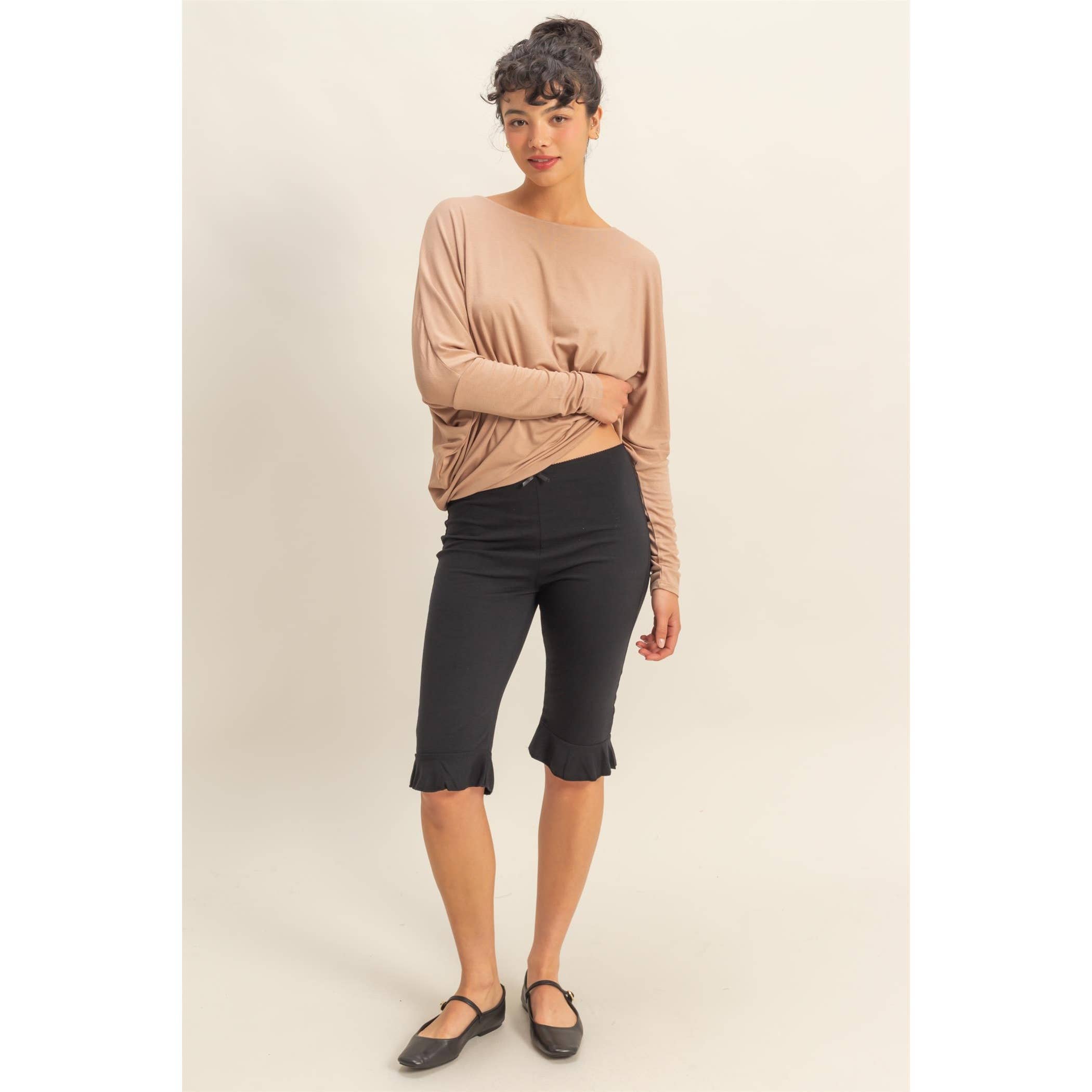 HYFVE – wholesale Stickad topp - Dam – Dolman Långärmad Topp3