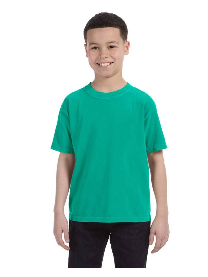 Total Apparel - Wholesale T-Shirt - Kids - Comfort Colors Garment-Dyed Youth Midweight T-Shirt | C901828