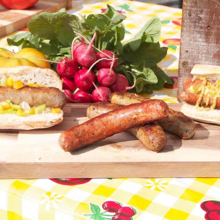 MeatCrafters Inc. - Wholesale Sausage - Half-Smoke Sausage Links: Beef & Pork, DC-Inspired Flavor1