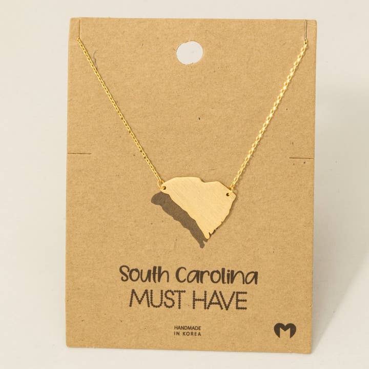 South Carolina State Pendant Necklace and other Purchase Wholesale university of south carolina. Free Returns & Net 60 Terms on Faire trending on Faire.