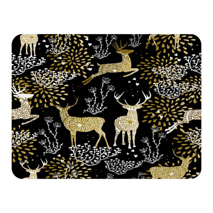 Golden christmas (blanket) for wholesale by Benjamin Tate Design