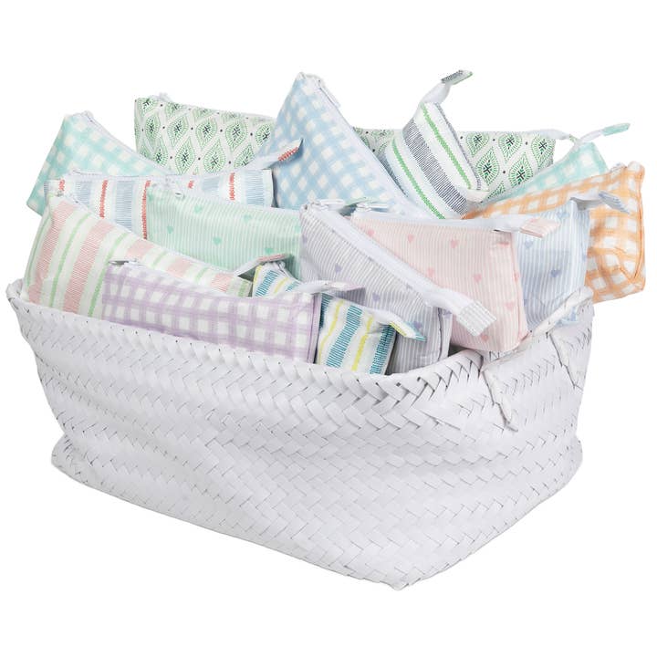 Wipstitch - Wholesale Pouch - Women's - Large Tyvek Zipper Pouches