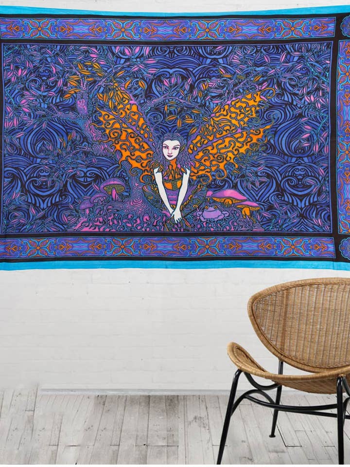 Tapisseries hippies New Age New Age, tapisseries emballées pour la vente par Sunshine Joy