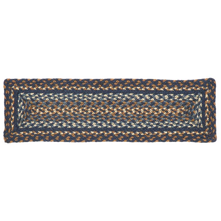 IHF HOME DECOR/IHF RUGS - Wholesale Area Rug - Denim Braided Jute Area Rug & Tabletop Collect BR-2876