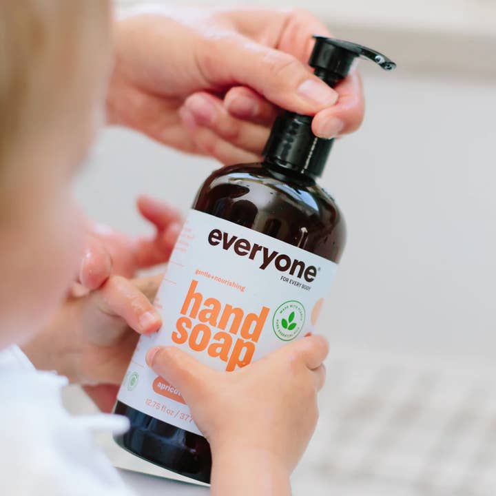 EO + Everyone - Wholesale Hand Soap/Wash - Apricot + Vanilla Hand Soap Case Pack of 63