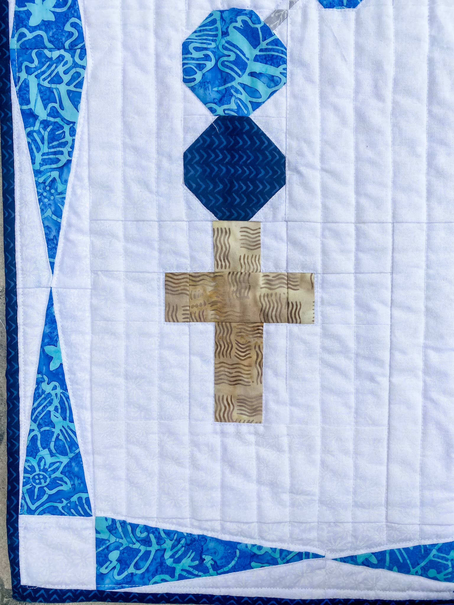 Faith and Fabric - Wholesale Quilt - Quilt Pattern: Rosary Quilt4