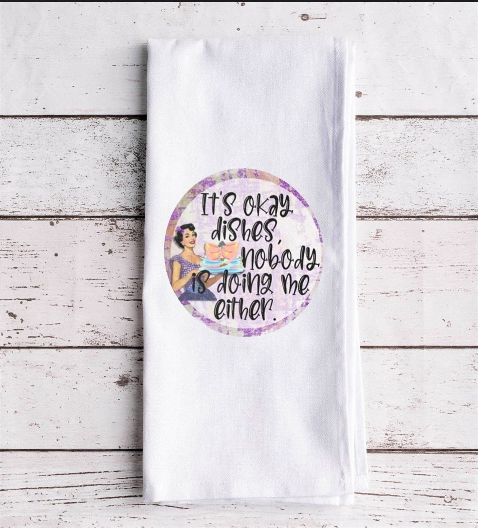 Peach Closet - Wholesale Tea Towel - Vintage Housewife Towels | 2 Pack5