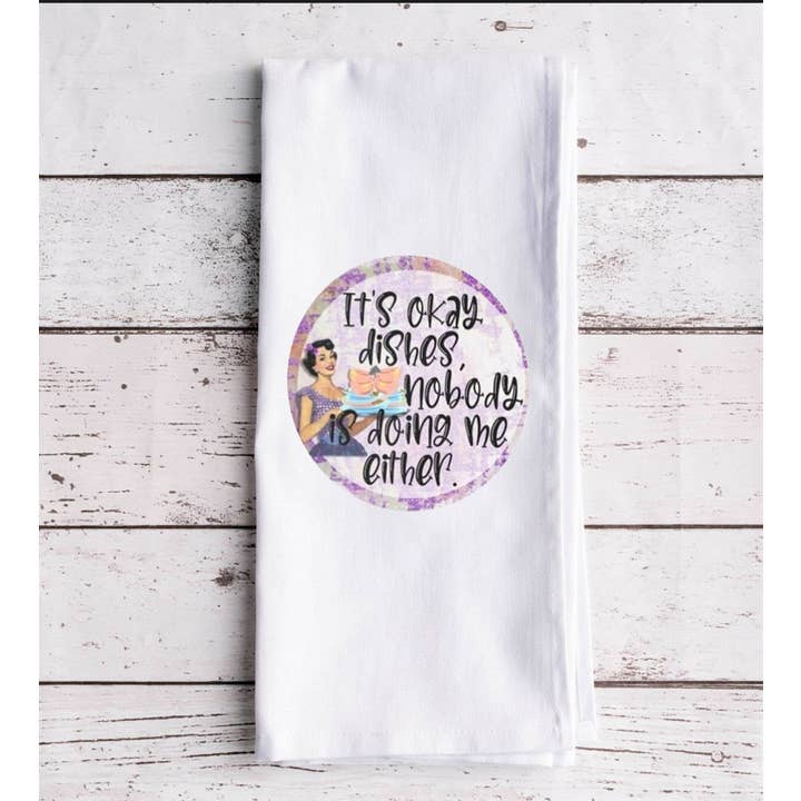 Peach Closet - Wholesale Tea Towel - Vintage Housewife Towels | 2 Pack5