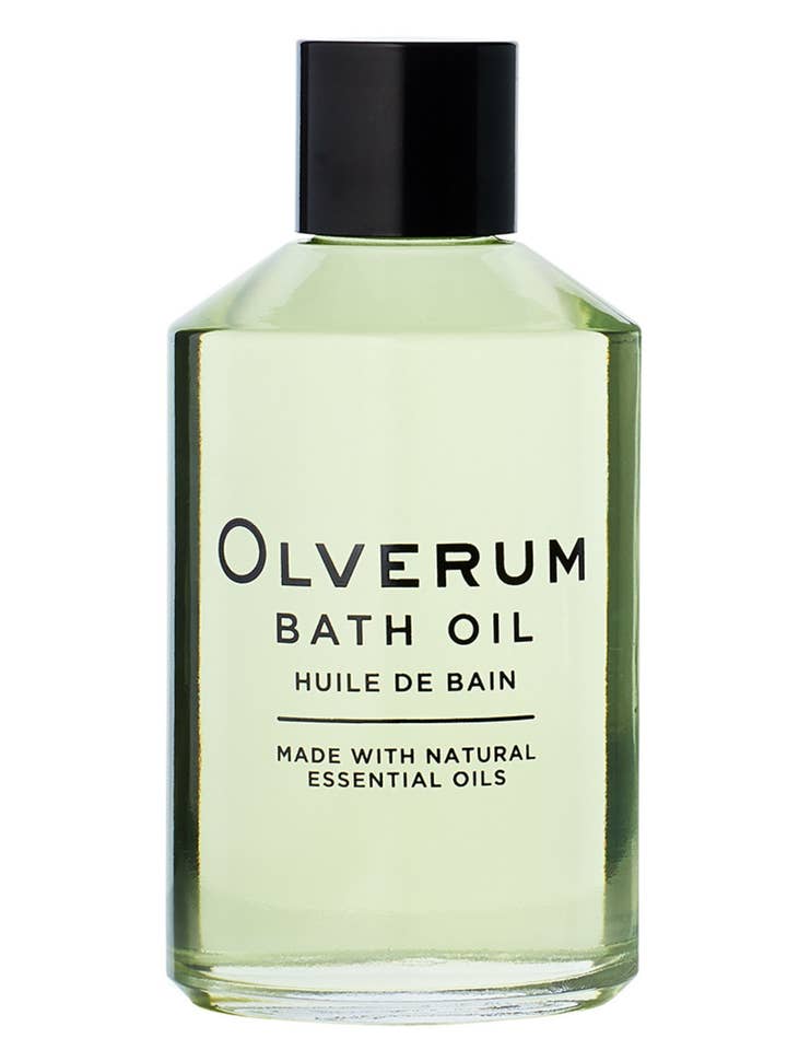 Home Spa Bath Oil, promoting restful sleep - 250ml for wholesale by Olverum