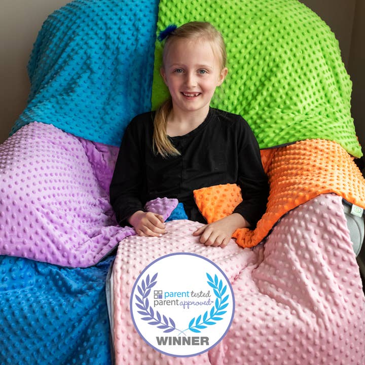 Barmy - Wholesale Bedding Blanket - Kids & Baby - Weighted Lap Blanket (24" x 24", 5lbs)13