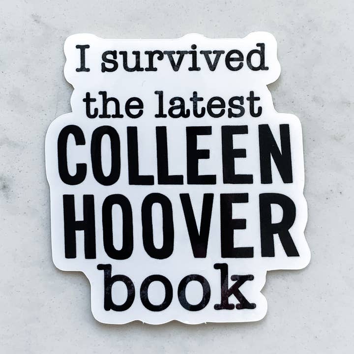 Colleen Hoover Fan Sticker and other Purchase Wholesale colleen hoover. Free Returns & Net 60 Terms on Faire trending on Faire.