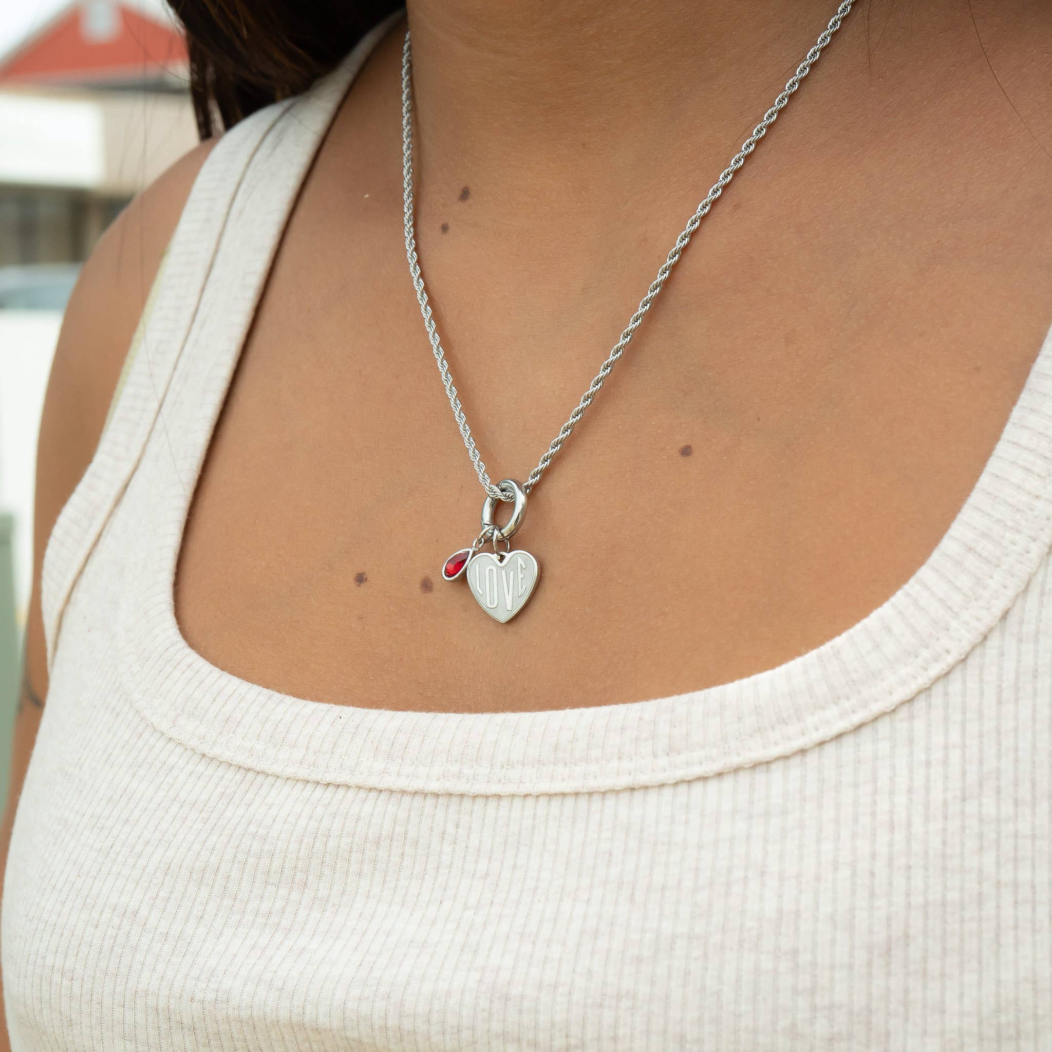 WJW – Engroshandel Spænde – 18K guld PVD mini cirkel karabinhage charm holder lås2