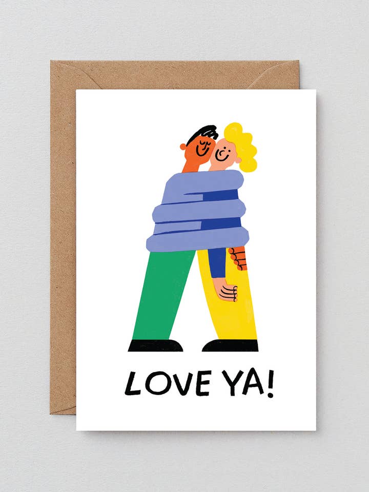 Tarjeta de Felicitación "Te Quiero" para venta al por mayor de Wrap (US duties paid)