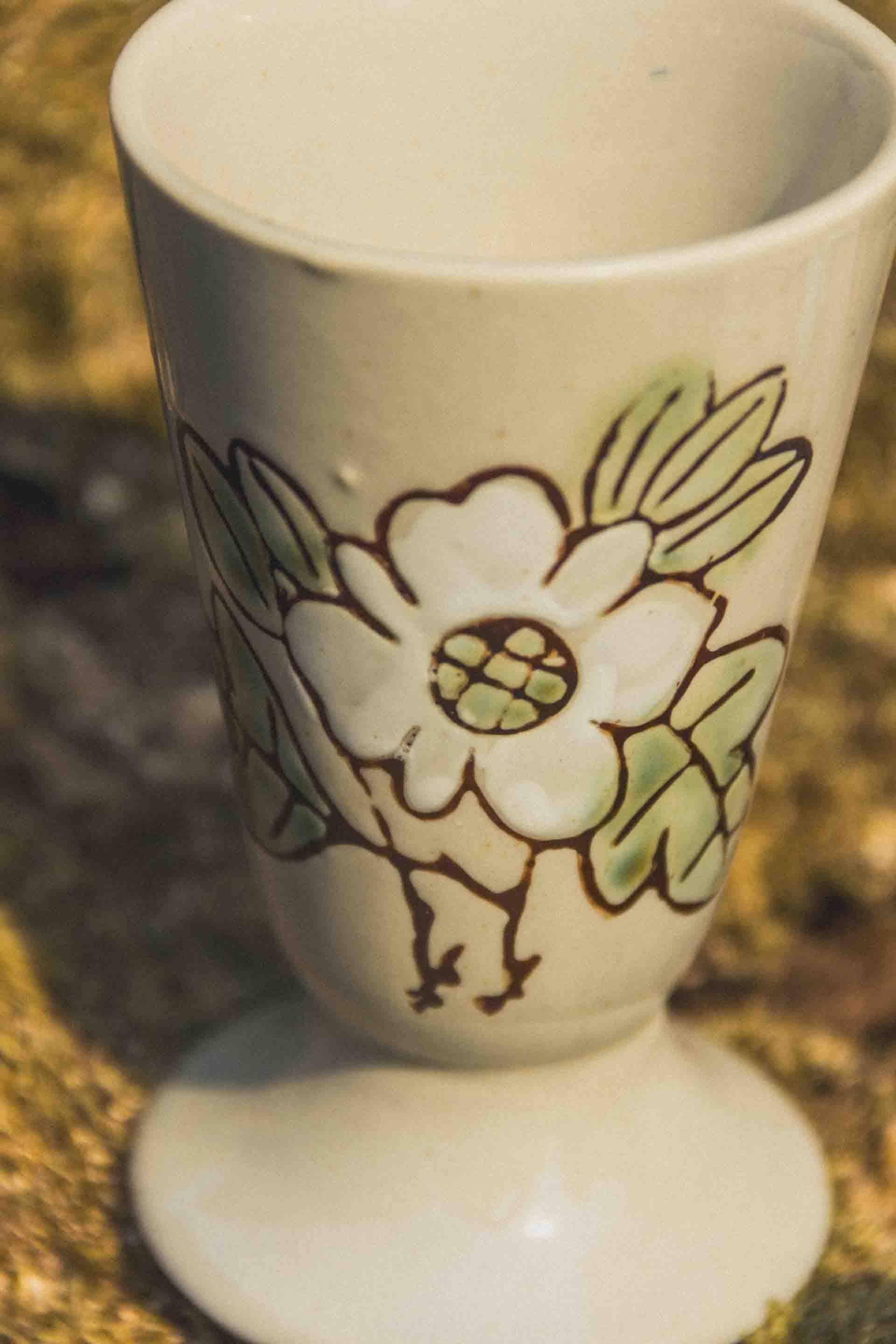 Eloge - Wholesale Drinking Glass/Cup - Mazagran Fleuris4