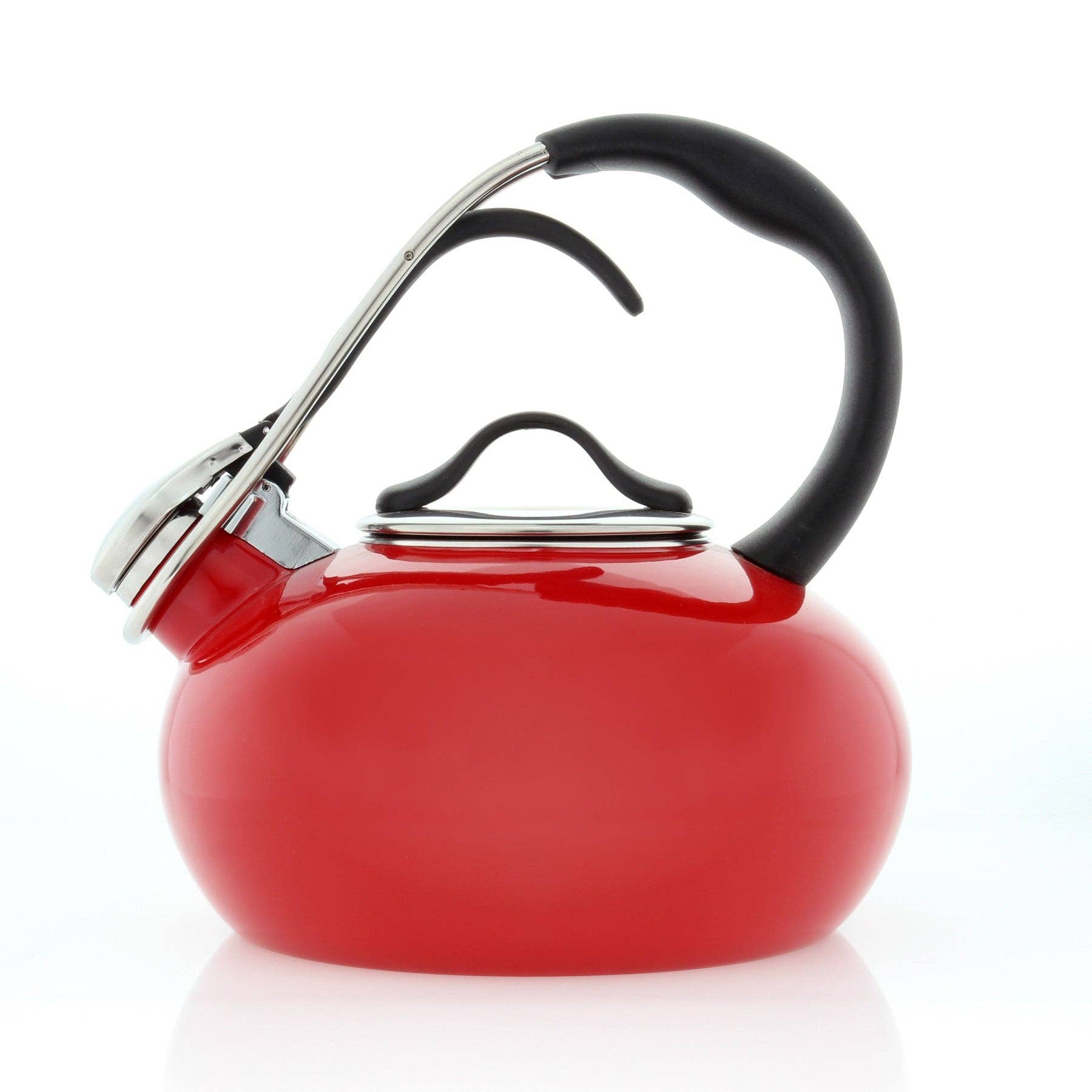 Chantal Cookware - Wholesale Tea Pot - Enamel-on-Steel Classic Loop Teakettle (1.8 Qt.)14