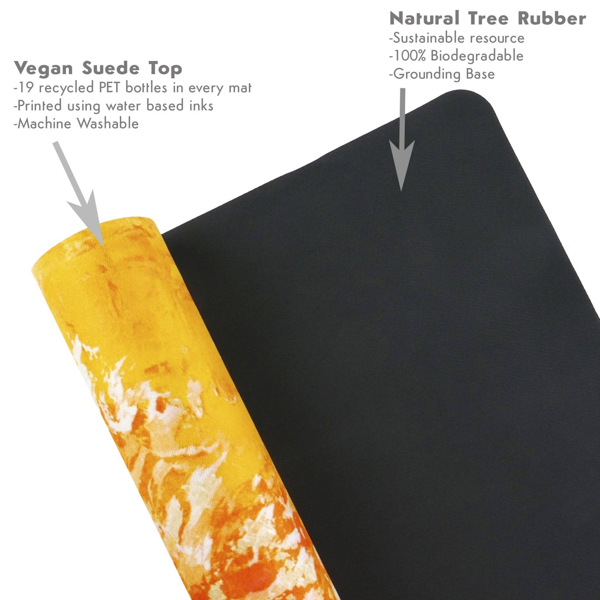 KATI KAIA – Engroshandel Yogamåtte – Aurelia Gallery Yogamåtte, Naturlig Gummi Genanvendt PET Ruskind3