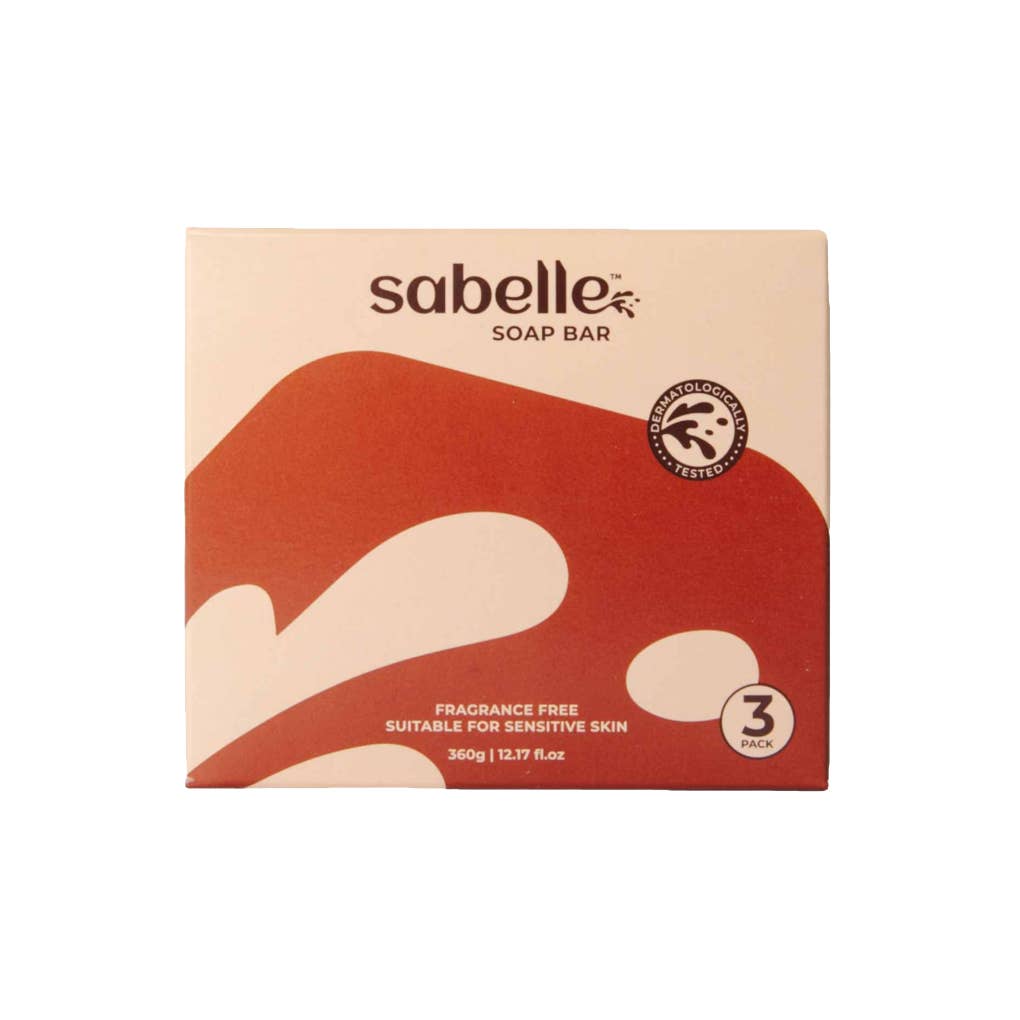 Sabelle - Wholesale Bar Soap - Sabelle Soap Bar - 3 Pack (3 x 120g)